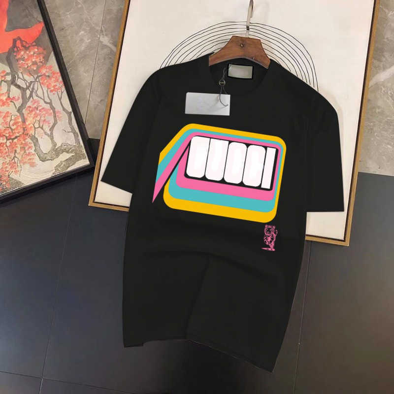 American hip hop T shirt men women Streetwear Fashion Designer Tshirt Rainbow Letter Print Pullover Tee Oversize Cotton Short Sleeve, White
American hip hop T shirt men women Streetwear Fashion Designer Tshirt Rainbow Letter Print Pullover Tee Oversize Cotton Short Sleeve, White