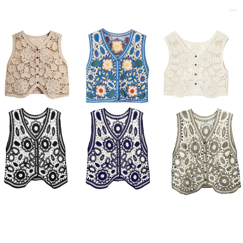 Women's Tanks Women Hollow Crochet Floral V-Neck Button Vest Cardigan Loose Crop Top Waistcoat 10CF, Black
Women's Tanks Women Hollow Crochet Floral V-Neck Button Vest Cardigan Loose Crop Top Waistcoat 10CF, Black