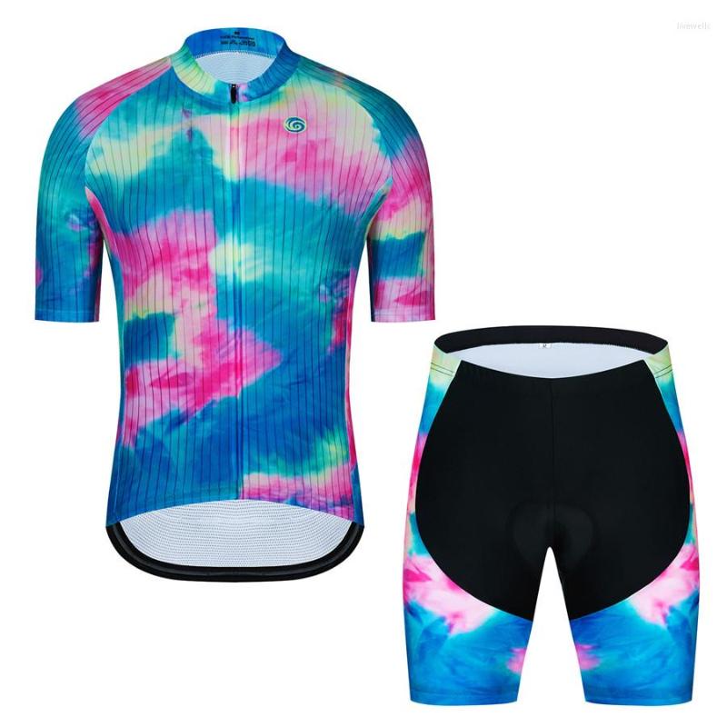 Racing Sets 2023 Men's Cycling Clothing Set Short Sleeve Jersey Bib Shorts And Summer Road Bike Shirts, 06
Racing Sets 2023 Men's Cycling Clothing Set Short Sleeve Jersey Bib Shorts And Summer Road Bike Shirts, 06