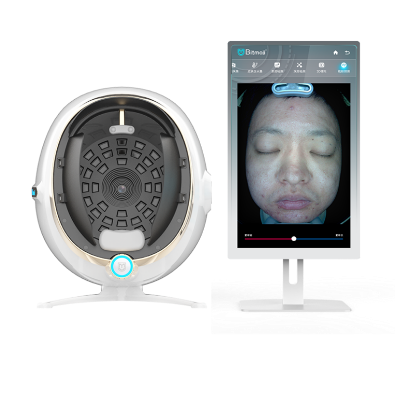 Other Beauty Equipment Trade Assurance Intelligent Uv Skin Testing Analysis System 3D Smart Mirror Bit Moji Skin Analyzer
Other Beauty Equipment Trade Assurance Intelligent Uv Skin Testing Analysis System 3D Smart Mirror Bit Moji Skin Analyzer