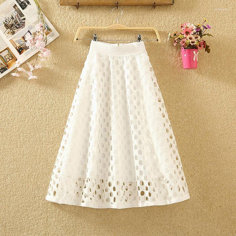 Skirts Summer Office Midi Skirt Women Clothes Elastic High Waist Hollow Out Sexy Club Female Casual A-line Ball Gown J165, White
Skirts Summer Office Midi Skirt Women Clothes Elastic High Waist Hollow Out Sexy Club Female Casual A-line Ball Gown J165, White