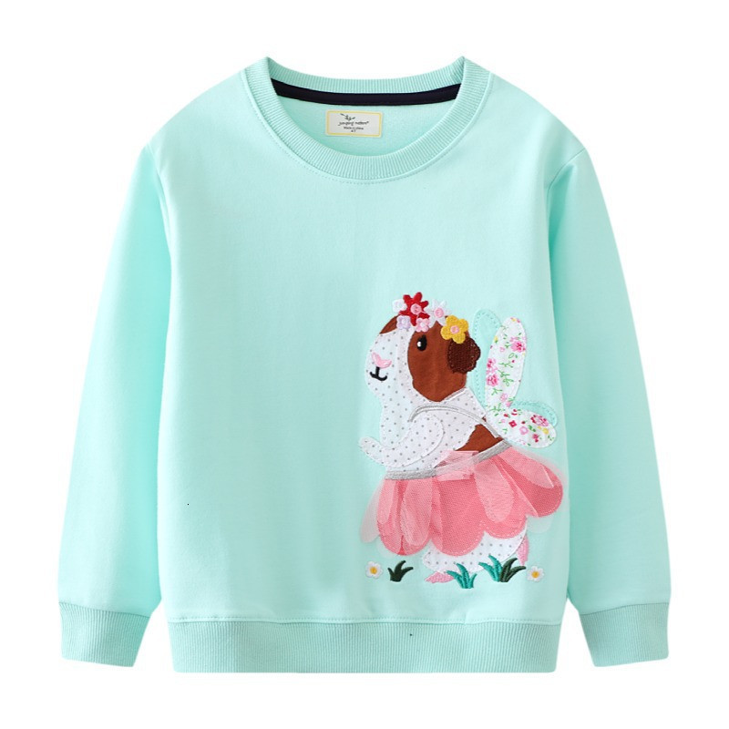 Hoodies Sweatshirts Jumping Meters Long Sleeve Children's Animals Mouse Applique Autumn Winter Kids Hooded Shirts Baby Costume Tops 230413, T3150
Hoodies Sweatshirts Jumping Meters Long Sleeve Children's Animals Mouse Applique Autumn Winter Kids Hooded Shirts Baby Costume Tops 230413, T3150