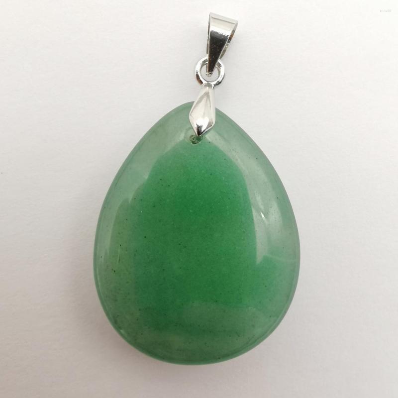 Pendant Necklaces Natural Green Aventurine Stone Teardrop Lucky Jewelry For Woman Gift S406
Pendant Necklaces Natural Green Aventurine Stone Teardrop Lucky Jewelry For Woman Gift S406