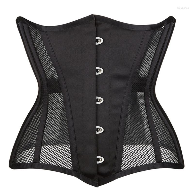Women's Shapers SEXY Gothic Underbust Corset And Breathable Mesh Waist Cincher Bustiers Top Workout Shape Body Belt Plus Size Lingerie, Black
Women's Shapers SEXY Gothic Underbust Corset And Breathable Mesh Waist Cincher Bustiers Top Workout Shape Body Belt Plus Size Lingerie, Black