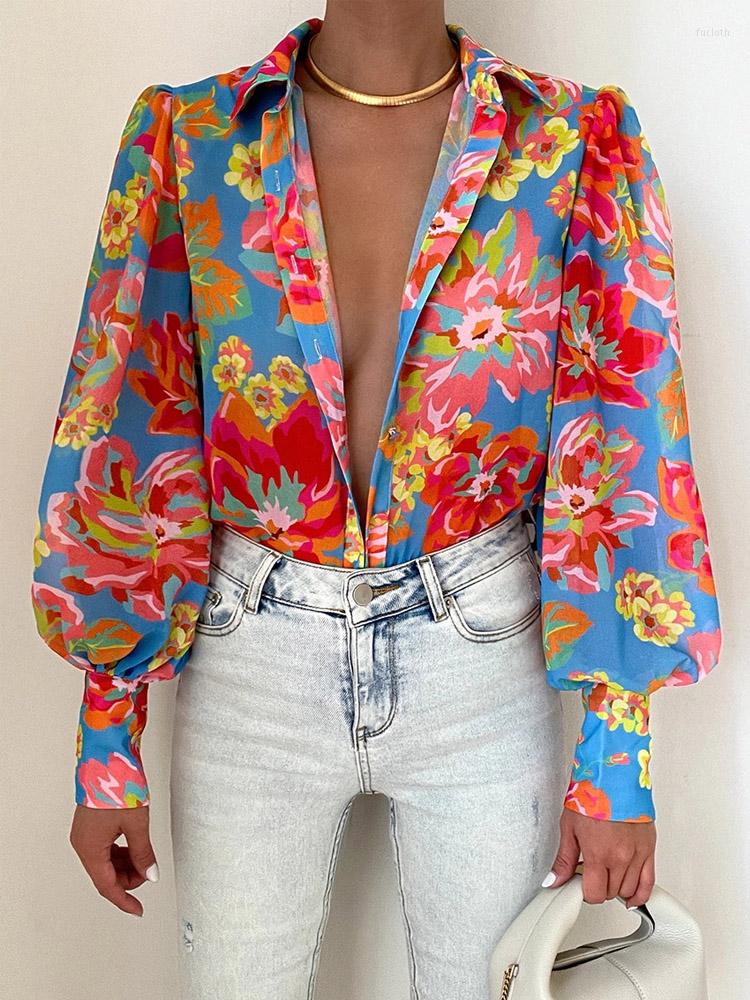 Women' Blouses Elegant Lapel Single-breasted Beach Blouse Fashion Pattern Print Loose Shirt Blusa Women Casual Lantern Long Sleeve Cardigan, 04 green
Women' Blouses Elegant Lapel Single-breasted Beach Blouse Fashion Pattern Print Loose Shirt Blusa Women Casual Lantern Long Sleeve Cardigan, 04 green