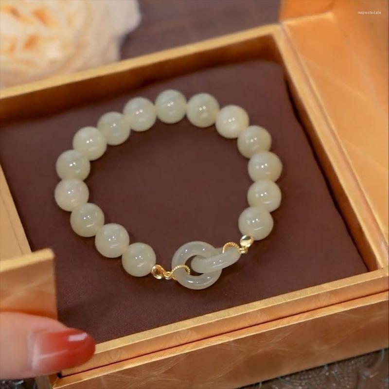 Strand Friends Hand Jewerly Attract Good Luck Beaded Women Chinese Bracelets Korean Bangles Imitation Hetian Jade Wristbands
Strand Friends Hand Jewerly Attract Good Luck Beaded Women Chinese Bracelets Korean Bangles Imitation Hetian Jade Wristbands