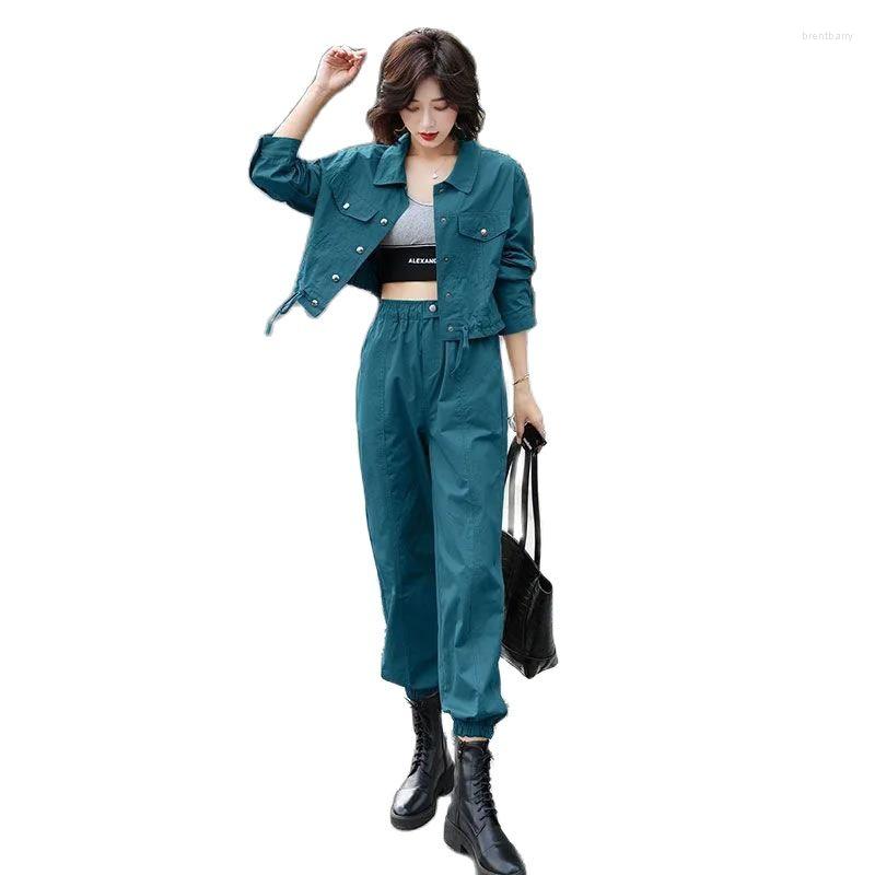 Women' Two Piece Pants Women' Clothing 2023 Suit Tooling Casual Fashion Female Handsome Fried Street Two-Piece Autumn Trend, Gray suit
Women' Two Piece Pants Women' Clothing 2023 Suit Tooling Casual Fashion Female Handsome Fried Street Two-Piece Autumn Trend, Gray suit