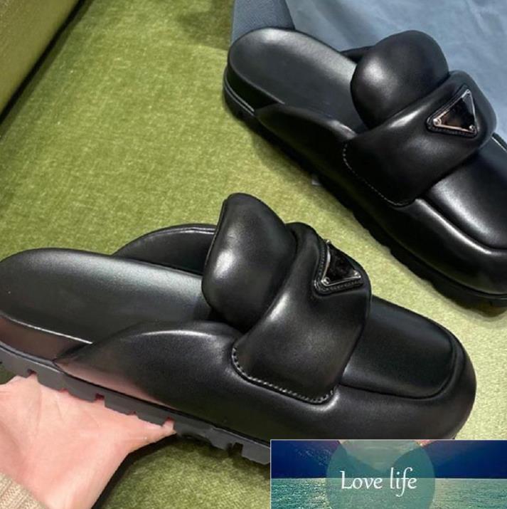 All-match Platform Muffin Bread Shoes round Toe Triangle Gold Buckle Slippers Slip-on Casual Soft Leather Comfortable Closed-Toe Slipper, Grey
All-match Platform Muffin Bread Shoes round Toe Triangle Gold Buckle Slippers Slip-on Casual Soft Leather Comfortable Closed-Toe Slipper, Grey