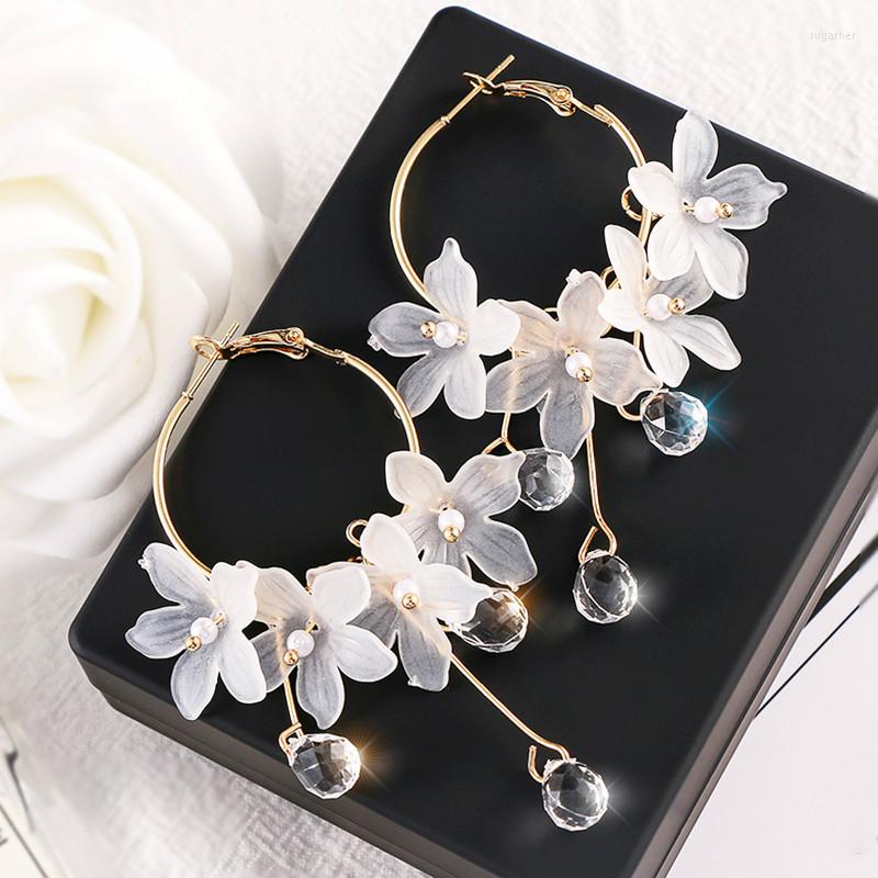 Dangle Earrings Trendy Acrylic Water Drop Women Crystal Flower Long Pendant For Drops
Dangle Earrings Trendy Acrylic Water Drop Women Crystal Flower Long Pendant For Drops