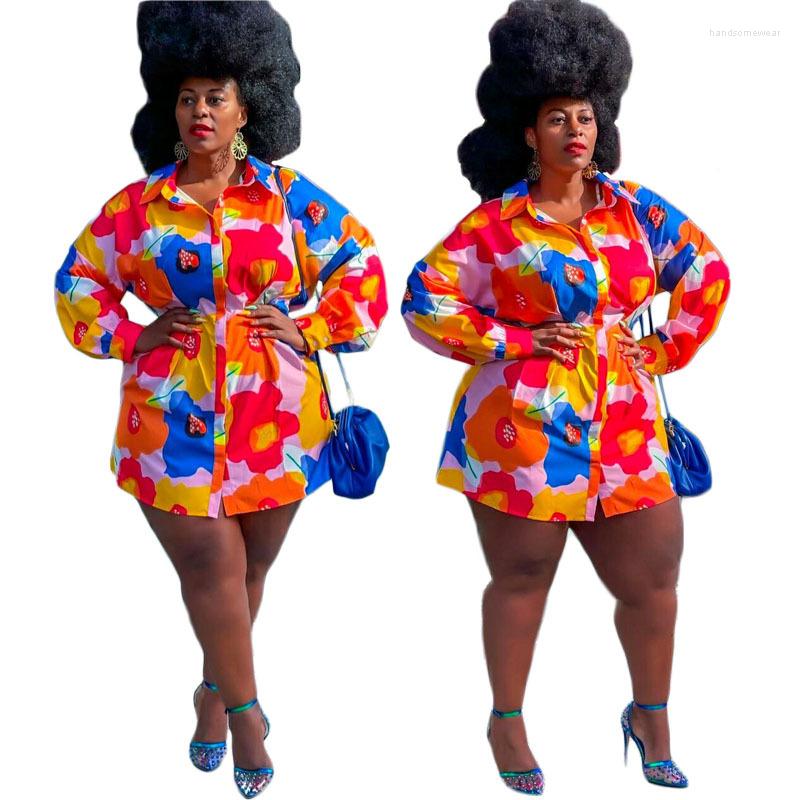 trend plus size dresses fall clothes for women fashion printing long sleeve mini shirt dress, Multi
trend plus size dresses fall clothes for women fashion printing long sleeve mini shirt dress, Multi