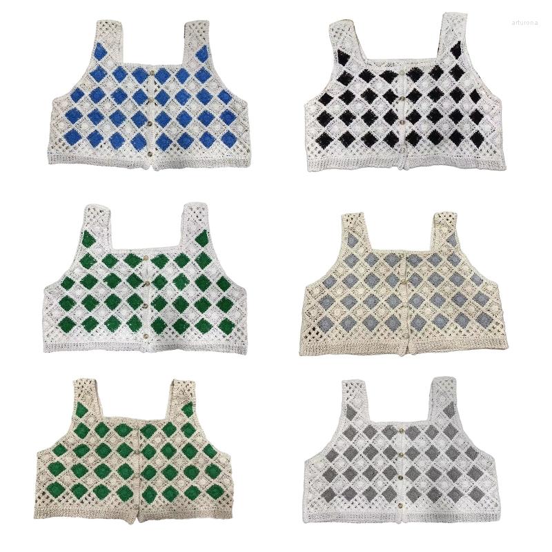 Women's Tanks Women's Casual Crochet Knit Top Sleeveless Sqaure Neck Crop For Tank Waistco Dropship, Apricot gray
Women's Tanks Women's Casual Crochet Knit Top Sleeveless Sqaure Neck Crop For Tank Waistco Dropship, Apricot gray