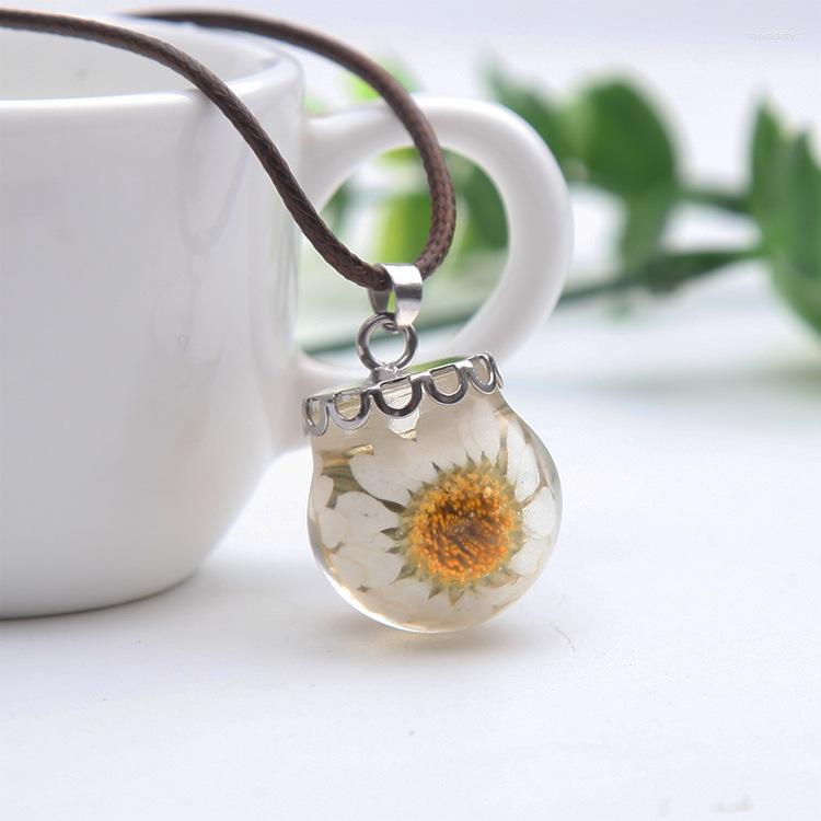 Pendant Necklaces 1Pcs Charm Resin Necklace Fahion Sphere Shape Dried Flower Women For Classic Jewelry Wholesale
Pendant Necklaces 1Pcs Charm Resin Necklace Fahion Sphere Shape Dried Flower Women For Classic Jewelry Wholesale