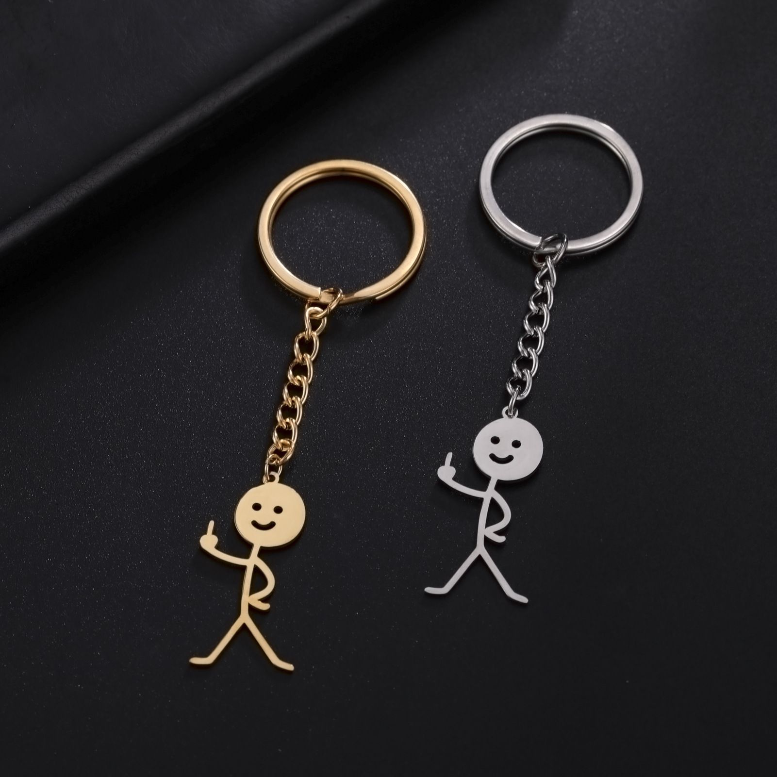 10pcs Cool Arm Akimbo Middle Finger Guy Necklace Disdain Image Stainless Steel Hand on Hip Man Figure Charm Chain Necklaces Gifts for Boys Girls
10pcs Cool Arm Akimbo Middle Finger Guy Necklace Disdain Image Stainless Steel Hand on Hip Man Figure Charm Chain Necklaces Gifts for Boys Girls