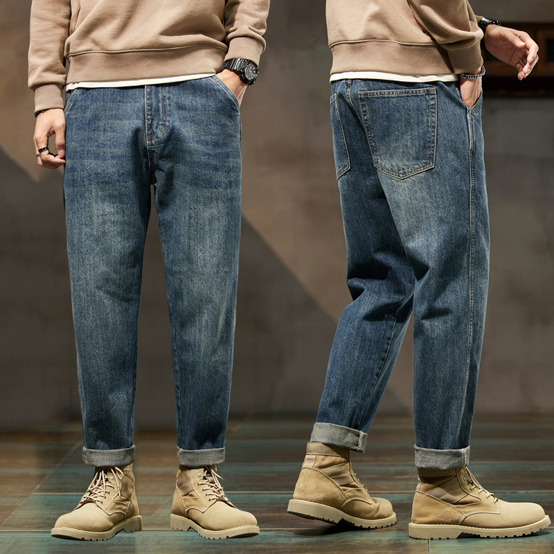 Men's Jeans KSTUN Jeans Men Loose Fit Blue Baggy Jeans Fashion Spring And Autumn Wide Leg Pants Denim Trousers Men's Clothing Harem Pants 230414, Qinggulan
Men's Jeans KSTUN Jeans Men Loose Fit Blue Baggy Jeans Fashion Spring And Autumn Wide Leg Pants Denim Trousers Men's Clothing Harem Pants 230414, Qinggulan