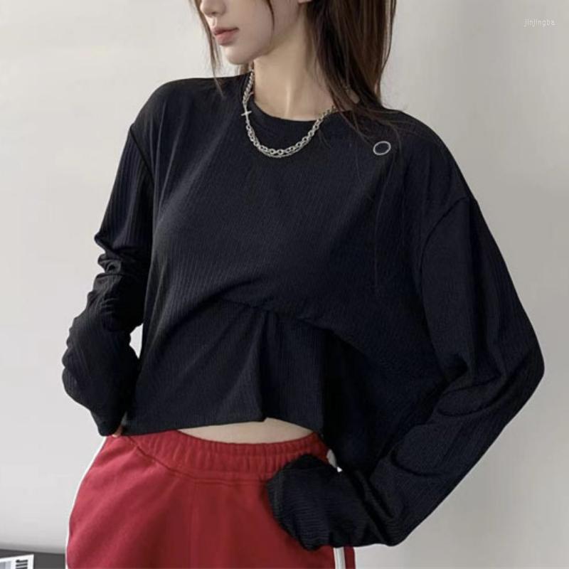Women' T Shirts 2023 Spring And Summer Casual Fashion Embroidered Letters Round Neck Sun Protection Blouse Ladies Loose Long-sleeved, Black
Women' T Shirts 2023 Spring And Summer Casual Fashion Embroidered Letters Round Neck Sun Protection Blouse Ladies Loose Long-sleeved, Black