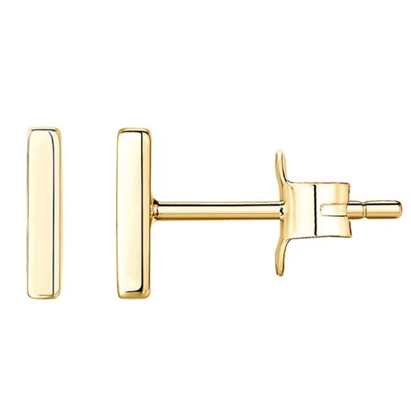 Earrings Hot Selling Jewelry Stud S925 Silver 1-line Lightning Earclip Silver Earrings
Earrings Hot Selling Jewelry Stud S925 Silver 1-line Lightning Earclip Silver Earrings