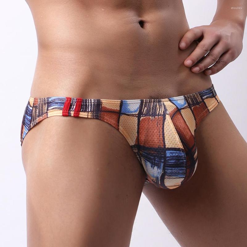 Underpants Underwear Men's Sexy Lingerie Low Rise Boxers Comfortable Breathable Mesh Bikini Briefs U Pouch Soft Male Panties, Checkered
Underpants Underwear Men's Sexy Lingerie Low Rise Boxers Comfortable Breathable Mesh Bikini Briefs U Pouch Soft Male Panties, Checkered