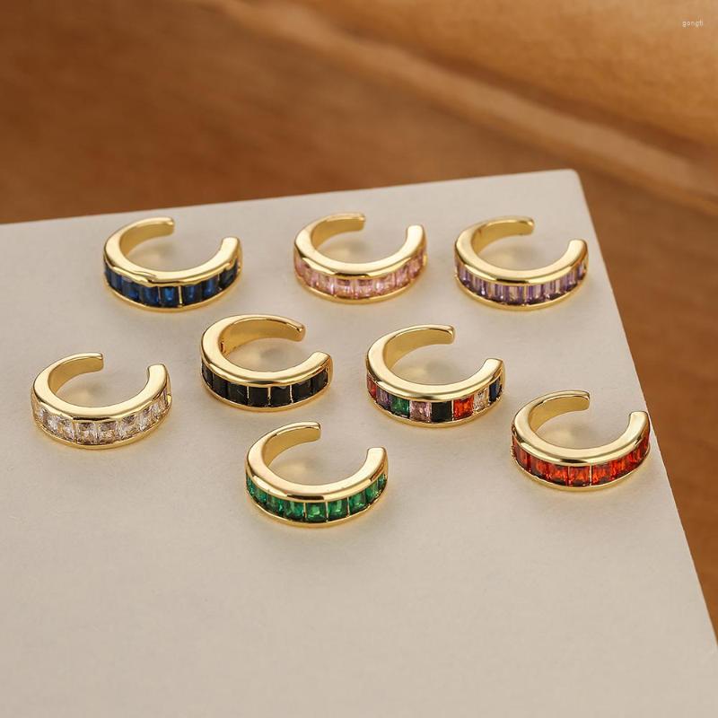 Backs Earrings BUY 1pcs Trendy Gold Color C Shape Earring Clips For Women Girl Luxury Colourful Cubic Zirconia Wedding Jewelry Gift
Backs Earrings BUY 1pcs Trendy Gold Color C Shape Earring Clips For Women Girl Luxury Colourful Cubic Zirconia Wedding Jewelry Gift