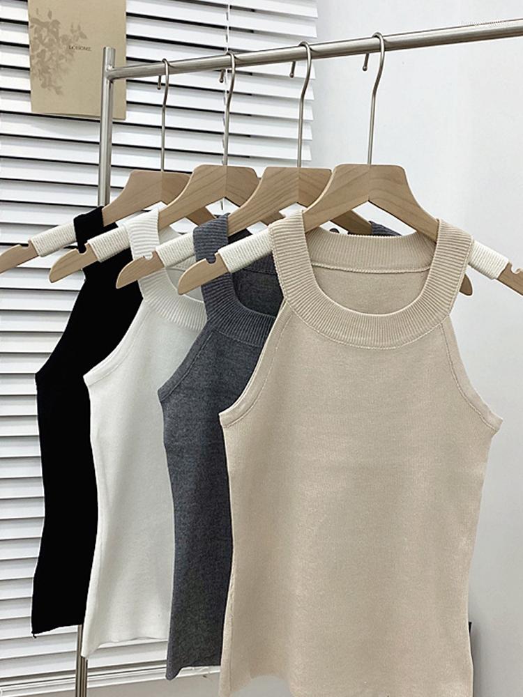 Women's Tanks HELIAR Women Summer Sexy Halter Knit Tank Top Off Shoulder Elastic Camis Basic Slim Crop Y2k Solid Tops, Black
Women's Tanks HELIAR Women Summer Sexy Halter Knit Tank Top Off Shoulder Elastic Camis Basic Slim Crop Y2k Solid Tops, Black