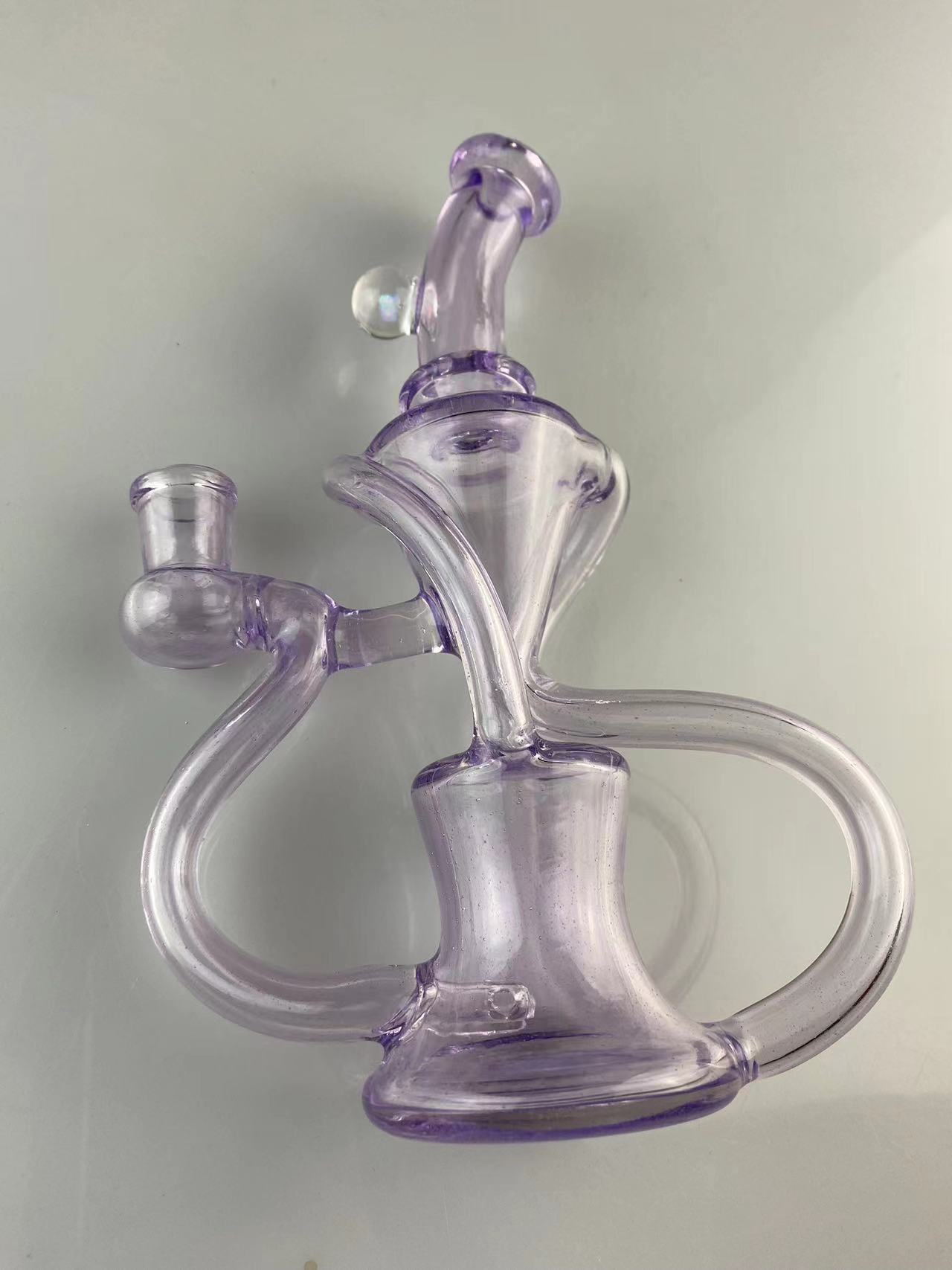 purple lolipop recycler Glass hookah DAB rig smoking set pipe 14mm joint bong factory direct price concessions
purple lolipop recycler Glass hookah DAB rig smoking set pipe 14mm joint bong factory direct price concessions