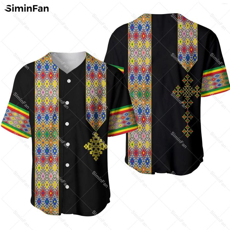 Men's Casual Shirts Eritrea Tibeb Baseball Jersey Eritrean Cross Mix Flag 3D Printed Shirt Men Summer Collarless Tee Camisa Unisex Tshirt, A46-1
Men's Casual Shirts Eritrea Tibeb Baseball Jersey Eritrean Cross Mix Flag 3D Printed Shirt Men Summer Collarless Tee Camisa Unisex Tshirt, A46-1