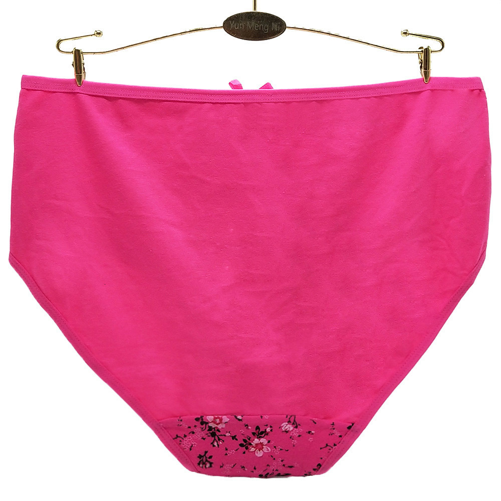 Women's Panties 6 Pieces/lot Cotton Underwear Women Panties Plus Size Briefs Female Knickers Lady Lingerie Girl intimate High Waist Underpants 23