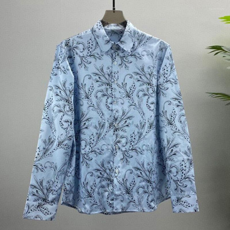 Men's Casual Shirts Hawaiian Beach Shirt Streetwear Vintage Flower Print Hip Hop 2023 Long Sleeves Men Tops Camisa Floral Masculina, Picture
Men's Casual Shirts Hawaiian Beach Shirt Streetwear Vintage Flower Print Hip Hop 2023 Long Sleeves Men Tops Camisa Floral Masculina, Picture