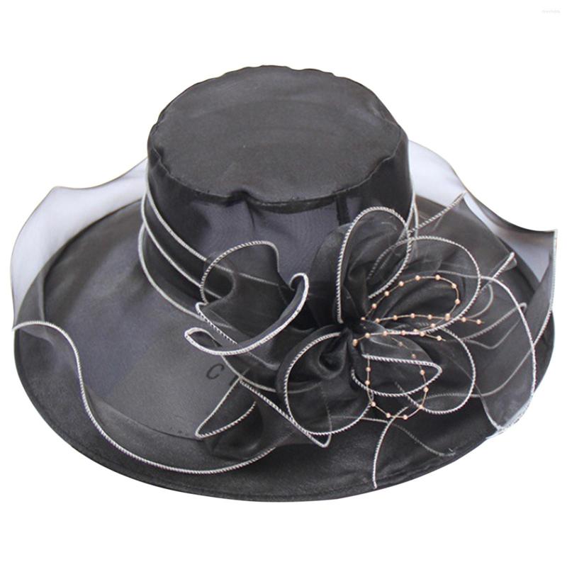 Wide Brim Hats Womens Summer Dress Hat Leaf Flower Bridal Shower Sun Beach Travel Trendy For Women Utility, Black
Wide Brim Hats Womens Summer Dress Hat Leaf Flower Bridal Shower Sun Beach Travel Trendy For Women Utility, Black