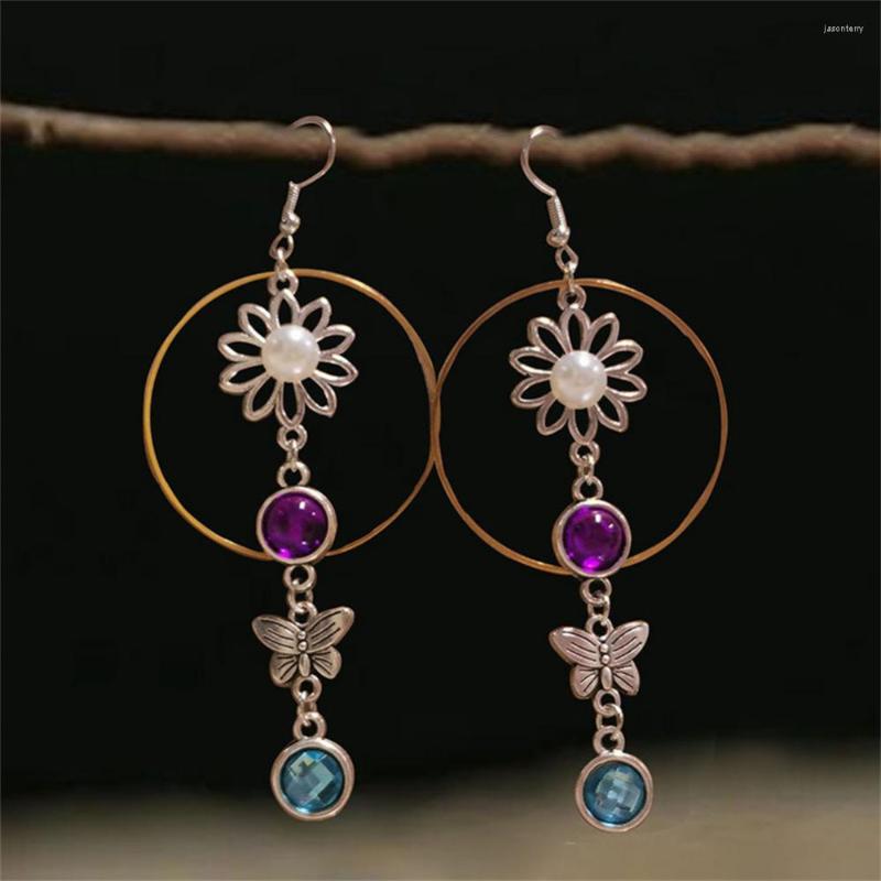 Dangle Earrings Women Vintage Asymmetrical Long Hanging Drop Pendant Retro Female Boho Silver Color Round Jewelry Gift
Dangle Earrings Women Vintage Asymmetrical Long Hanging Drop Pendant Retro Female Boho Silver Color Round Jewelry Gift