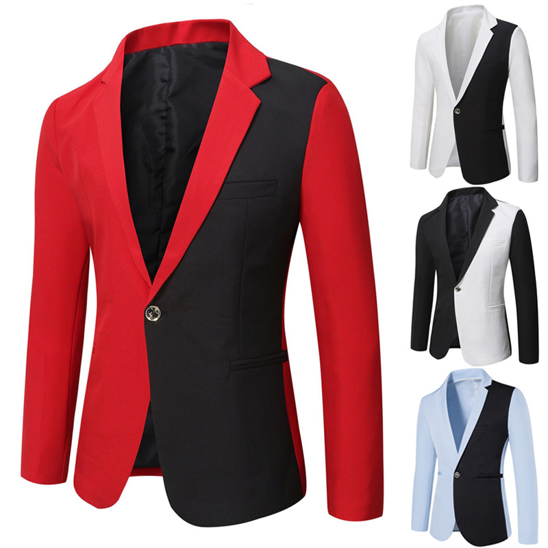 Gradient Suit Jacket Spring Korean Slim Fit Blazers Streetwear Fashion Casual Social Business Suit Coats S-3XL, Red
Gradient Suit Jacket Spring Korean Slim Fit Blazers Streetwear Fashion Casual Social Business Suit Coats S-3XL, Red