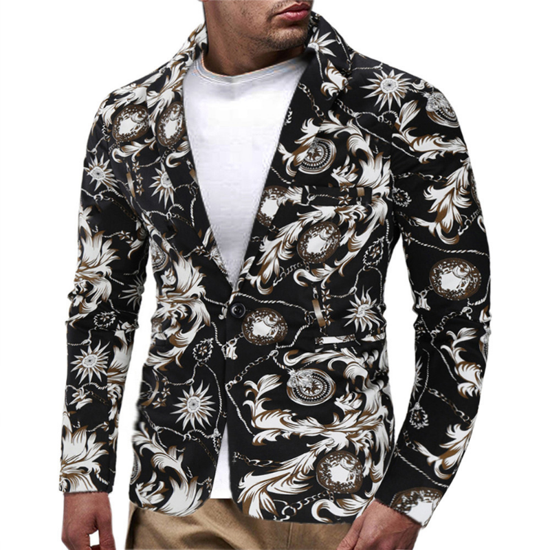 QNPQYX New Street Men Blazer Slim Fit Men's National Printed Suits Casual Single Suit Jackets, A1
QNPQYX New Street Men Blazer Slim Fit Men's National Printed Suits Casual Single Suit Jackets, A1