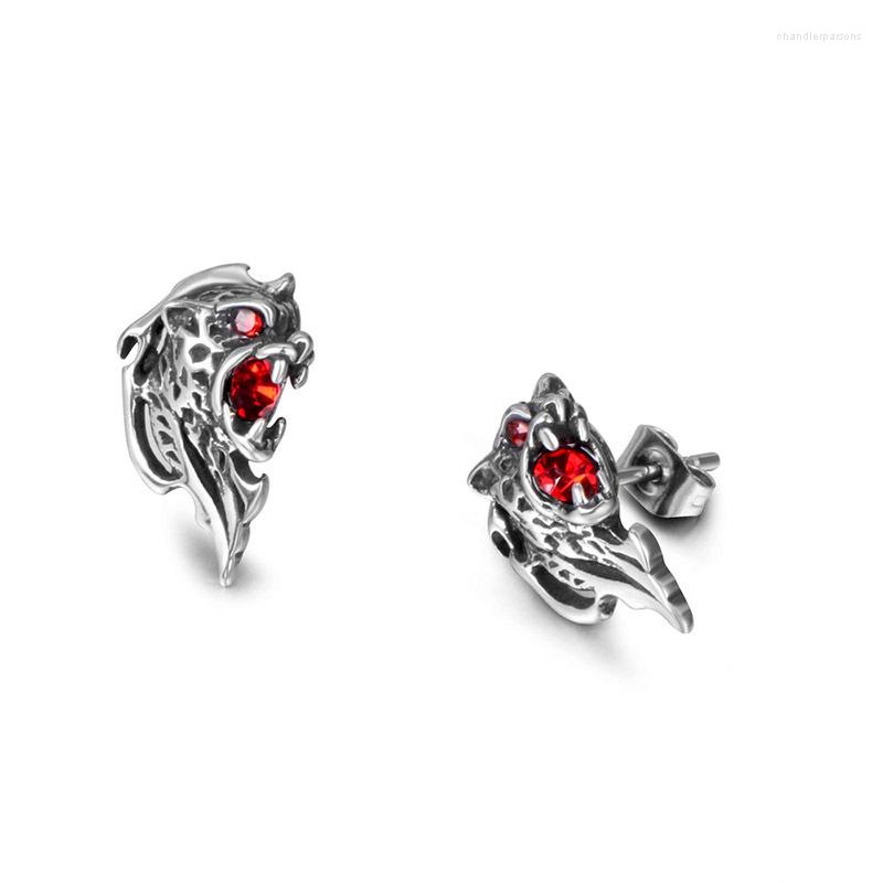 Stud Earrings 1pcs Punk Unique Personality Lion King Stainless Steel Red Black Crystal Zircon Ear Studs Cartilage Piercing Jewelry
Stud Earrings 1pcs Punk Unique Personality Lion King Stainless Steel Red Black Crystal Zircon Ear Studs Cartilage Piercing Jewelry