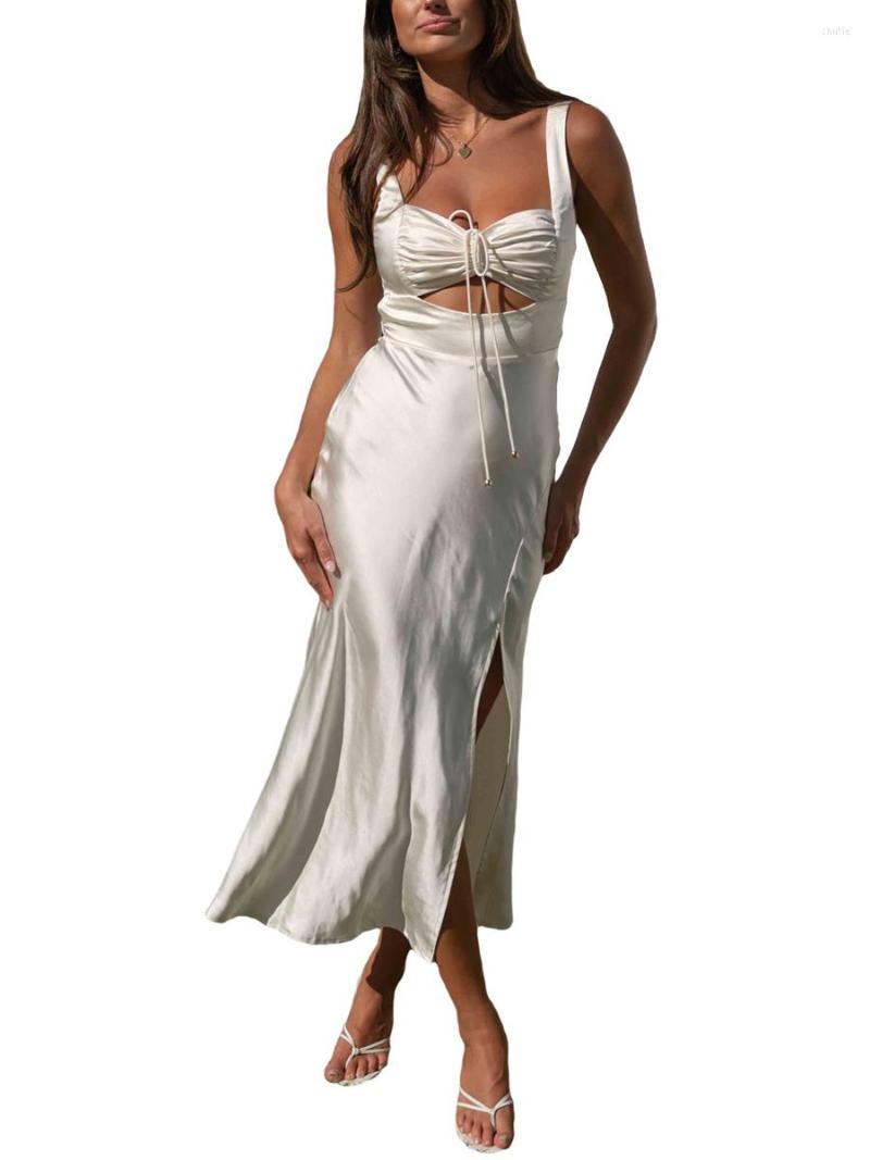 Casual Dresses Women Long Sleeveless Square Neck Off Shoulder Cutout Party Spring Summer Dress Sexy Y2K Clubwear, Black
Casual Dresses Women Long Sleeveless Square Neck Off Shoulder Cutout Party Spring Summer Dress Sexy Y2K Clubwear, Black