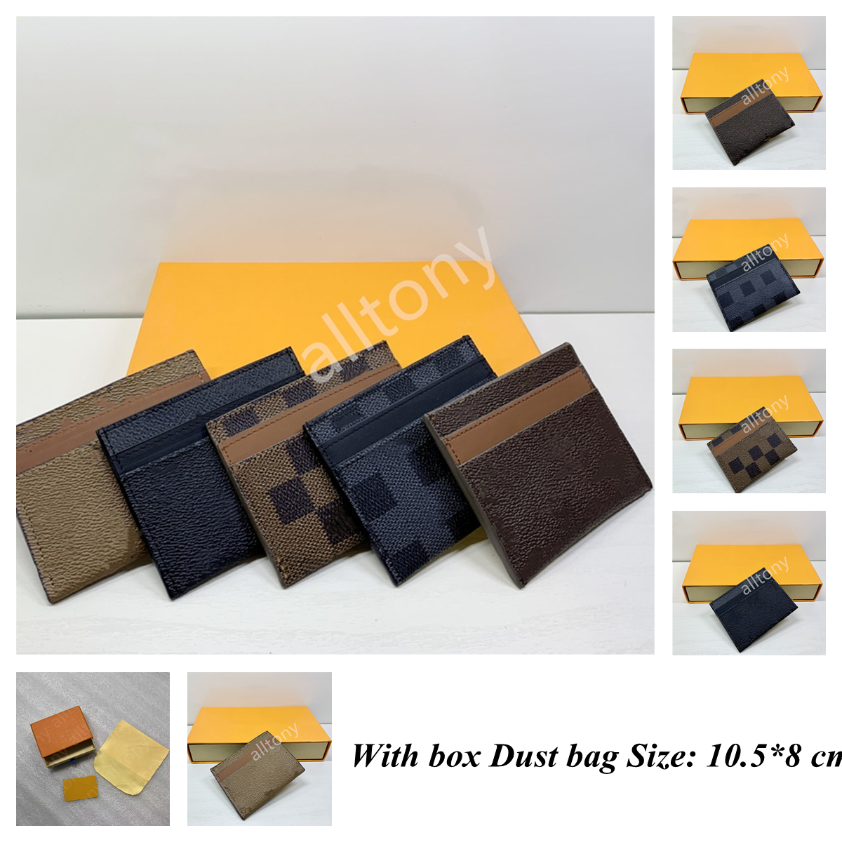 luxury Designer Card Holder Mini Wallet Genuine Leather With Box purse Fashion Womens men Purses Mens Key Ring Credit Coin Mini Bag, Brown flower
luxury Designer Card Holder Mini Wallet Genuine Leather With Box purse Fashion Womens men Purses Mens Key Ring Credit Coin Mini Bag, Brown flower
