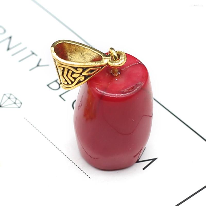 Pendant Necklaces 1PC Natural Sea Bamboo Red Coral Cylinder Waist Drum Shape Handwork Charms For Jewelry Making DIY
Pendant Necklaces 1PC Natural Sea Bamboo Red Coral Cylinder Waist Drum Shape Handwork Charms For Jewelry Making DIY