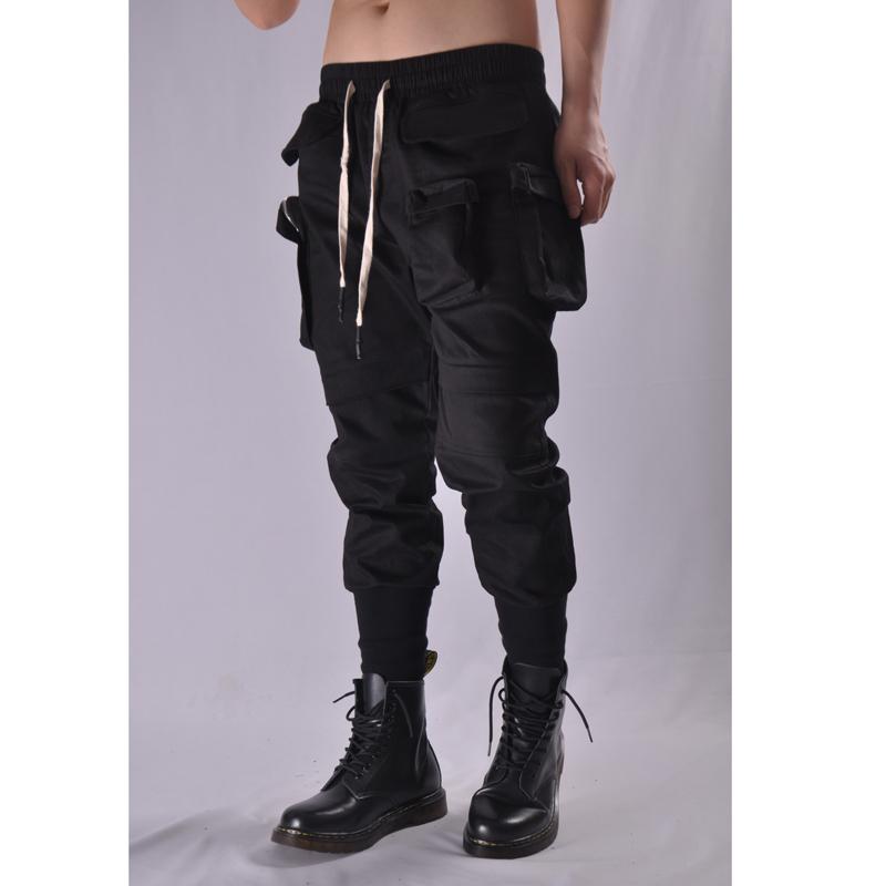 Men' Pants Korean Version Of Simple Multi-pocket Overalls Self-cultivation Hair Stylist Feet Harem Trend, Black
Men' Pants Korean Version Of Simple Multi-pocket Overalls Self-cultivation Hair Stylist Feet Harem Trend, Black