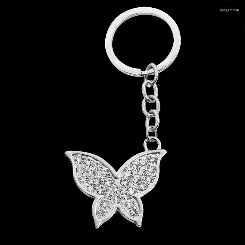 Keychains Cute Metal Butterfly Keyring Keychain Diy Trinket Bag Charm Porte Clef Beautiful Jewelry Accessories Elegant Women Gift
Keychains Cute Metal Butterfly Keyring Keychain Diy Trinket Bag Charm Porte Clef Beautiful Jewelry Accessories Elegant Women Gift