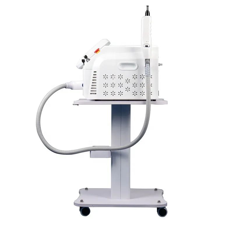 Newest Portable Nd Yag Pico Laser Tattoo Removal Machine Painless Eyebrow Eyeline Washing 4 Wavelength Skin Whitening Beauty Equipment