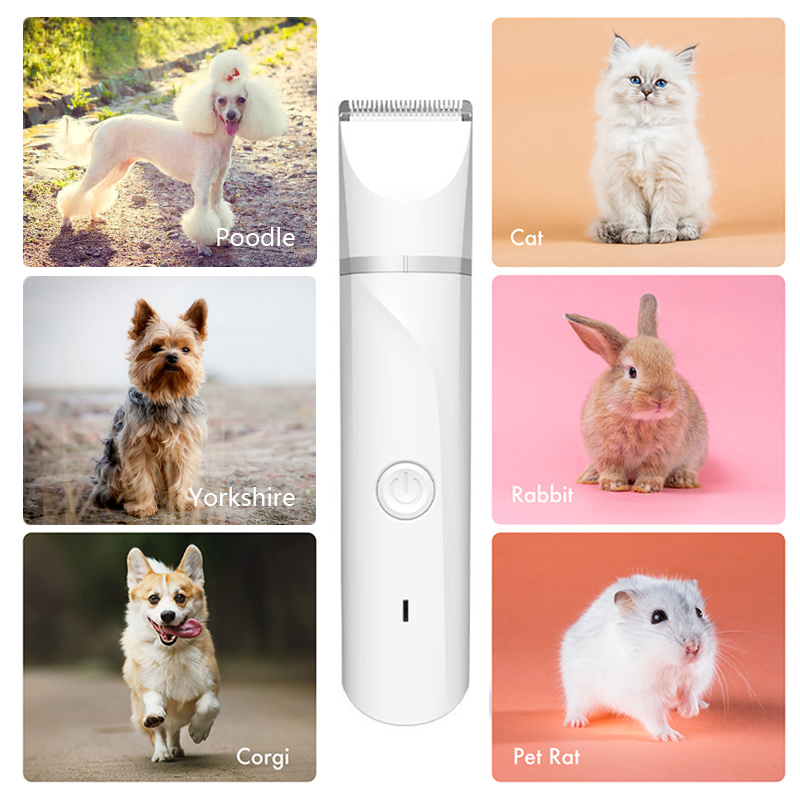 Dog Grooming Electric Hair Clipper Pet Cat Trimmer Animals Clippers Nail Grinder Professional cut For s Cats 230414
