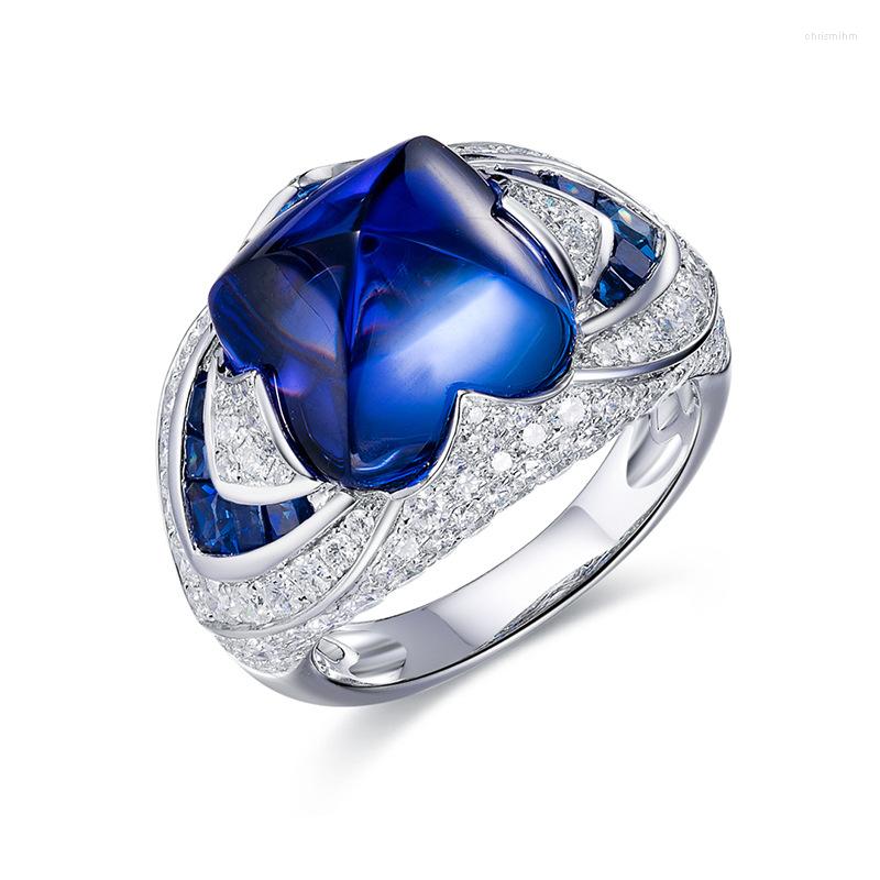 Cluster Rings Women's 925 Sterling Silver Sapphire Opening Ring Party Gift Birthday Jewelry Wholesale
Cluster Rings Women's 925 Sterling Silver Sapphire Opening Ring Party Gift Birthday Jewelry Wholesale