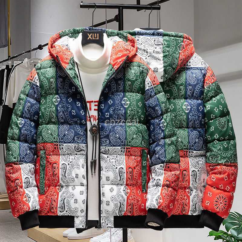 Winter Down Jackets Coat Parka Bandana Paisley Pattern Harajuku Hip Hop Hooded Jackets for Men Outwear Windbreaker Streetwear XBS6, Colour
Winter Down Jackets Coat Parka Bandana Paisley Pattern Harajuku Hip Hop Hooded Jackets for Men Outwear Windbreaker Streetwear XBS6, Colour
