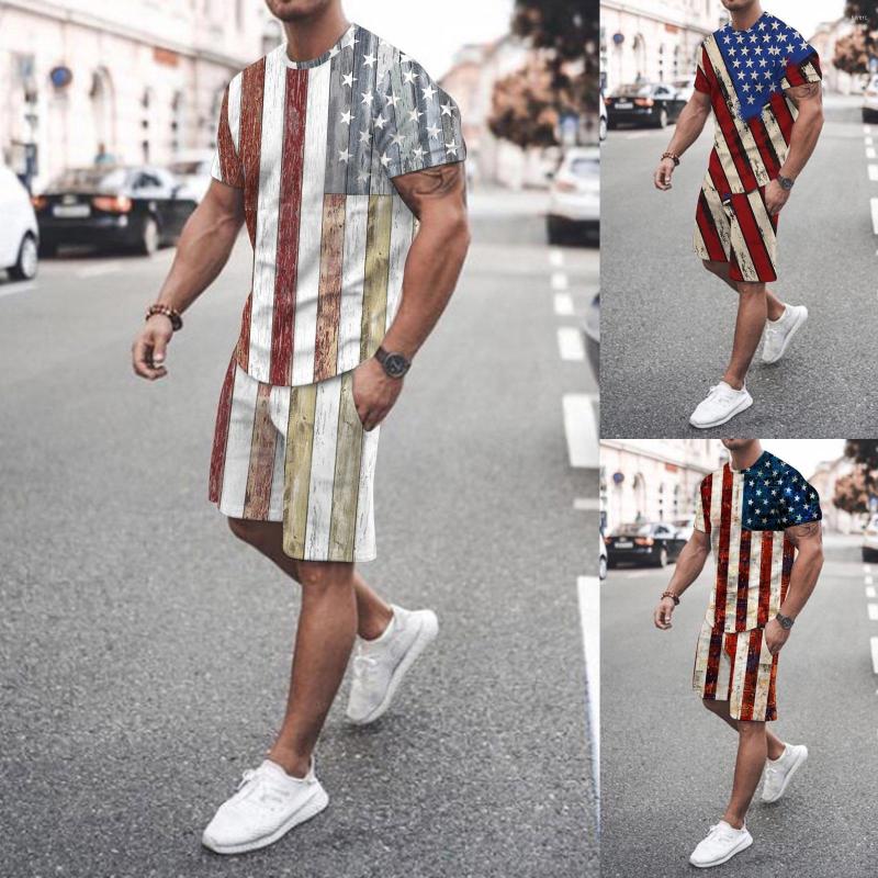 Men' Tracksuits Men' Independence Day Flag Spring Summer Leisure Sports Comfortable Breathable Sweat Absorbing Shorts Short Sleeve, Blue
Men' Tracksuits Men' Independence Day Flag Spring Summer Leisure Sports Comfortable Breathable Sweat Absorbing Shorts Short Sleeve, Blue