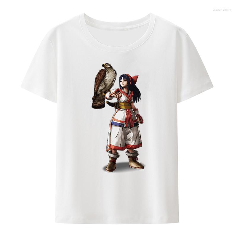 Men's T Shirts Samurai Shodown Game Character Nakoruru Cotton T-shirts Anime Style Casual Men's Clothing Tees Koszulki Breathable, 610545
Men's T Shirts Samurai Shodown Game Character Nakoruru Cotton T-shirts Anime Style Casual Men's Clothing Tees Koszulki Breathable, 610545