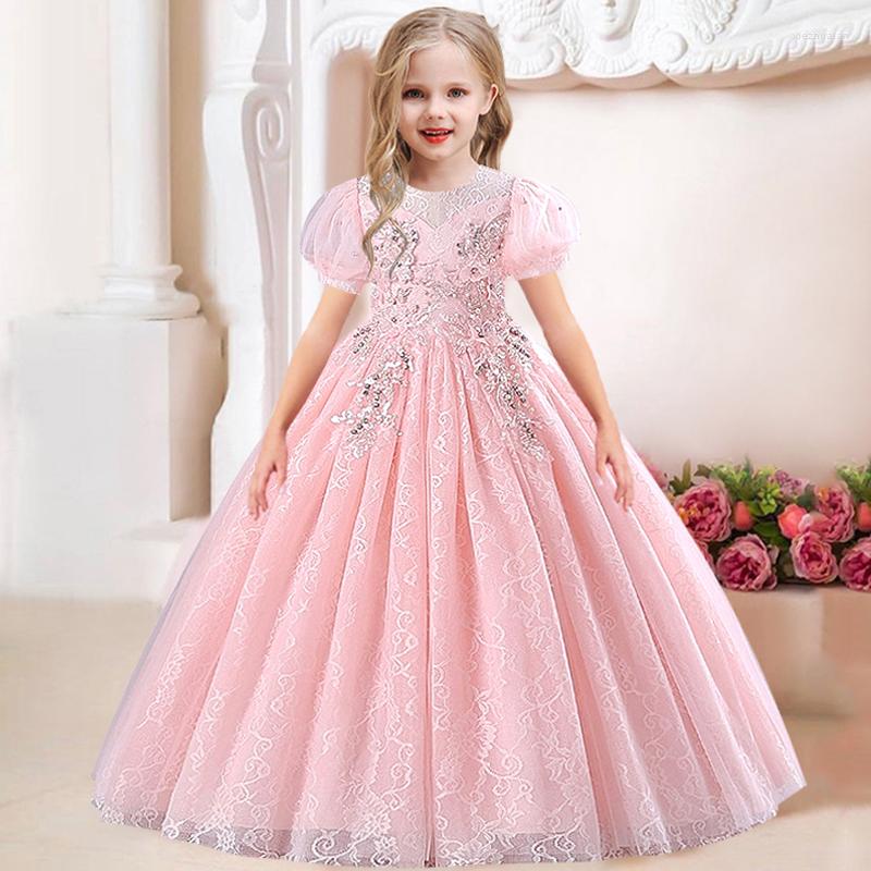 Girl Dresses Girls' Sequin Bubble Sleeve Princess Dress 4-12 Years Old Embroidery Long Pearl Hollow Wedding Party Host Evening Dres, Picture shown
Girl Dresses Girls' Sequin Bubble Sleeve Princess Dress 4-12 Years Old Embroidery Long Pearl Hollow Wedding Party Host Evening Dres, Picture shown