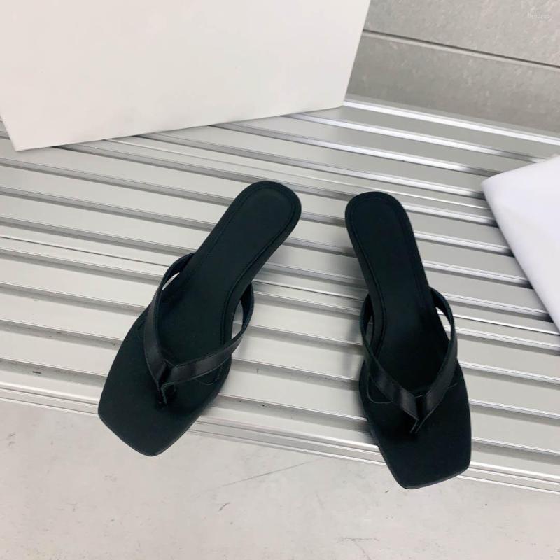 Slippers 2023 Est Summer Concise Square Toe Shoes Women Casual Flip-flop Fashion Genuine Leather Chaussure Femme Size 35-40, Picture shown
Slippers 2023 Est Summer Concise Square Toe Shoes Women Casual Flip-flop Fashion Genuine Leather Chaussure Femme Size 35-40, Picture shown