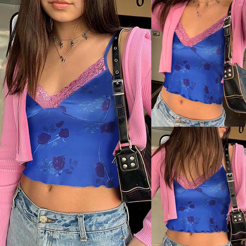 Women's Tanks Fashion Women Sleeveless Lace Casual Vest Solid Color Print Slim Short Tank Tops Camisole Cut Out For, Bule
Women's Tanks Fashion Women Sleeveless Lace Casual Vest Solid Color Print Slim Short Tank Tops Camisole Cut Out For, Bule