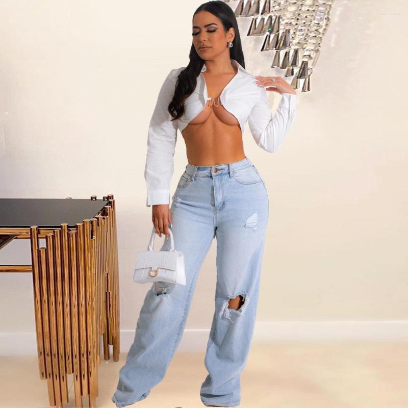 Women' Blouses 2023 Summer Midriff Outfit Backless Hollow Metal Decoration Sexy Girl Lapel Long Sleeve Women' Shirt, Black
Women' Blouses 2023 Summer Midriff Outfit Backless Hollow Metal Decoration Sexy Girl Lapel Long Sleeve Women' Shirt, Black