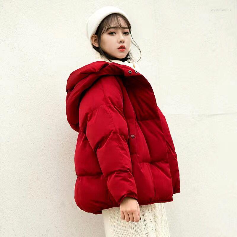 Women' Trench Coats Women Winter Jacket Short Warm Parkas Female Autumn Thickening Coat Cotton Padded Hooded Plus Size, Red
Women' Trench Coats Women Winter Jacket Short Warm Parkas Female Autumn Thickening Coat Cotton Padded Hooded Plus Size, Red
