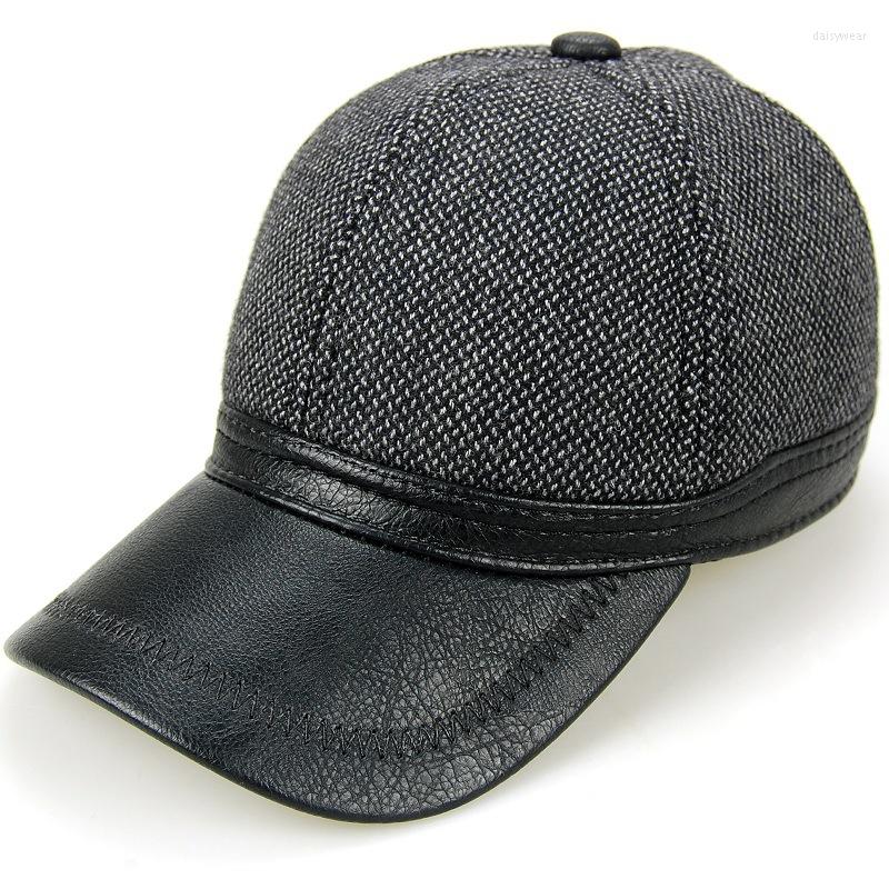 Ball Caps Winter Earflap Men's Baseball Cap Autumn Warm PU Leather Woolen Men Snapback Hat With Ears Flaps Casquette Bone Visor Sun Hats, Style 4
Ball Caps Winter Earflap Men's Baseball Cap Autumn Warm PU Leather Woolen Men Snapback Hat With Ears Flaps Casquette Bone Visor Sun Hats, Style 4