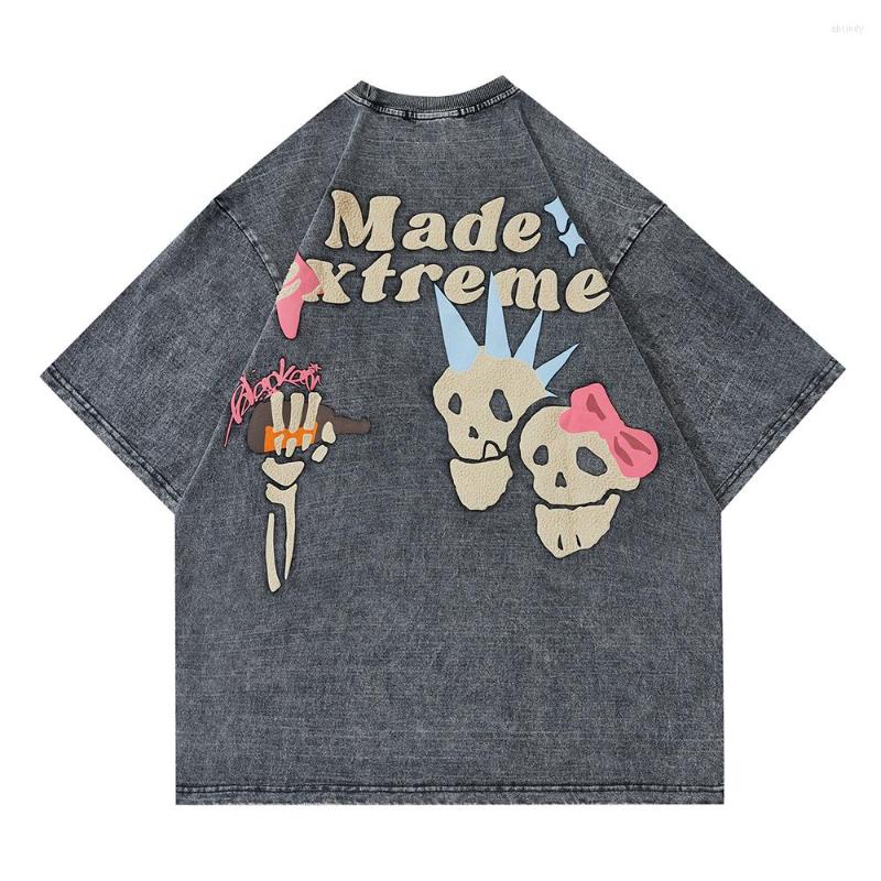 Men's T Shirts Vintage Hip Hop Oversized Women Men Y2k Grunge Clothes Harajuku Goth Streetwear Anime Skulls T-shirts Cotton Tops Tees, Black
Men's T Shirts Vintage Hip Hop Oversized Women Men Y2k Grunge Clothes Harajuku Goth Streetwear Anime Skulls T-shirts Cotton Tops Tees, Black